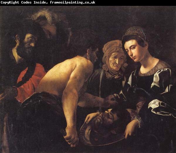 CARACCIOLO, Giovanni Battista Salome with the Head of John the Baptist